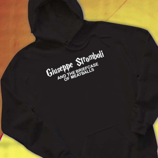 Giuseppe Stromboli And The Briefcase Of Meatballs Tee Shirt