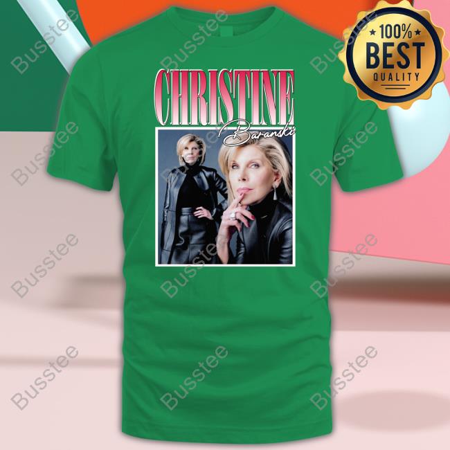 Christine Baranski Long Sleeve Tee Shirt Christine Baranski Hoodied Sweatshirt