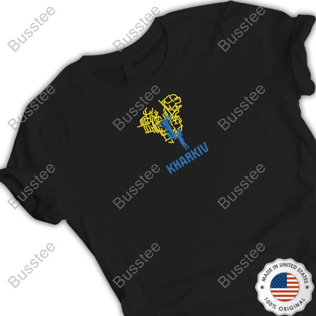 2 Years Of Resistance Embrodiered Kharkiv Tee