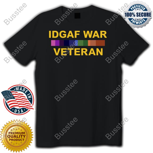 Sam Zo1oft Idgaf War Veteran Sweatshirt