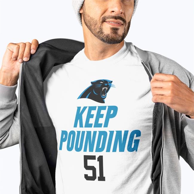 Carolina Panthers Keep Pounding 51 Hoodie