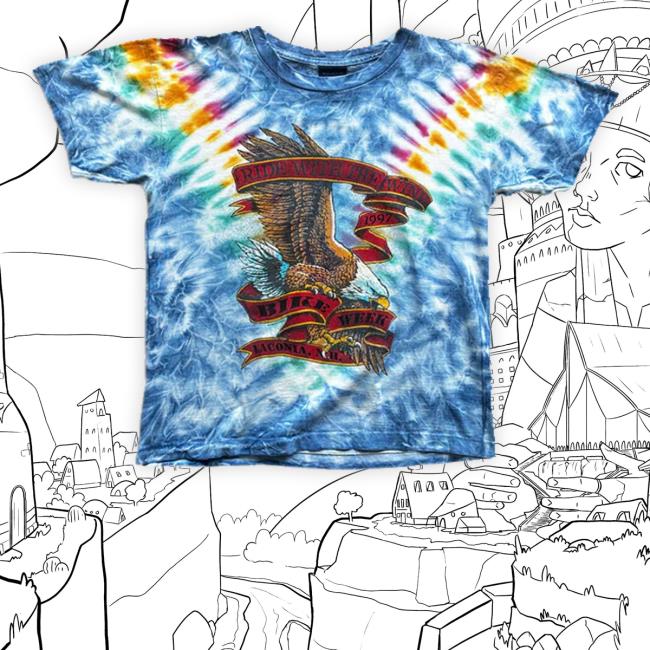 1997 Vintage Ride With The Wind New Shirt
