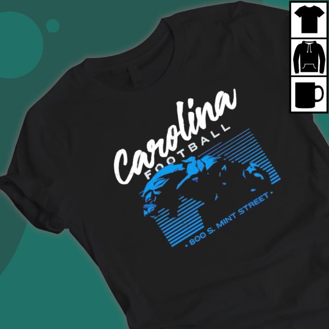 Carolina Panthers Football 800 S Mint Street Crewneck Sweatshirt