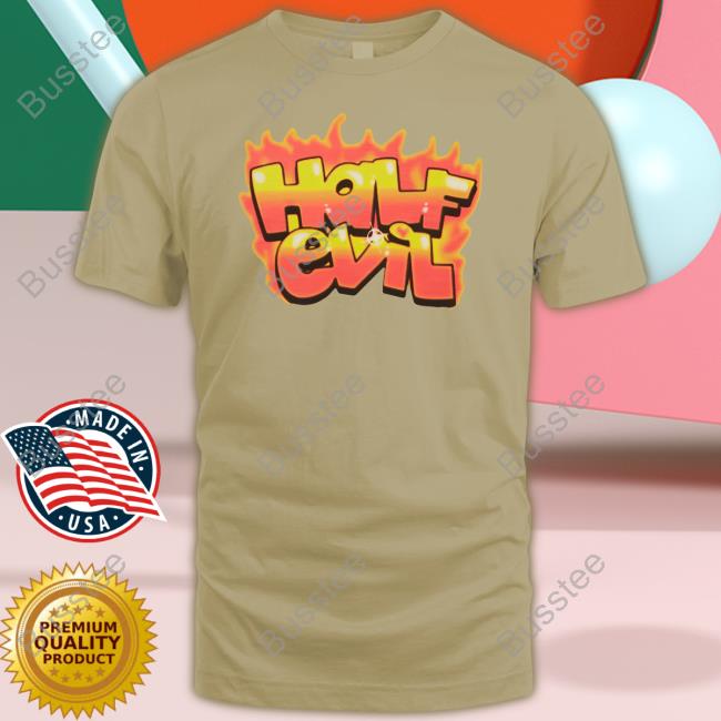Evil Brushed Flame T-Shirt
