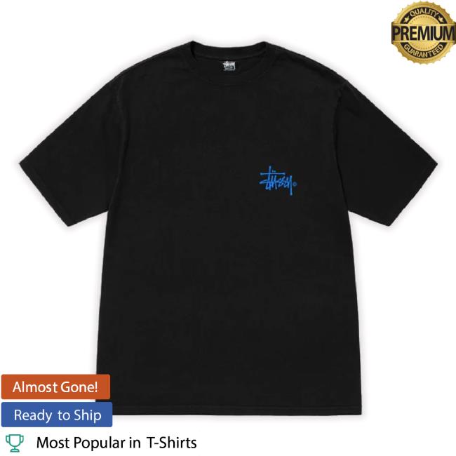 Trending Stüssy Men's Ist Venus Pig. Dyed Hoodie Sweatshirt Black