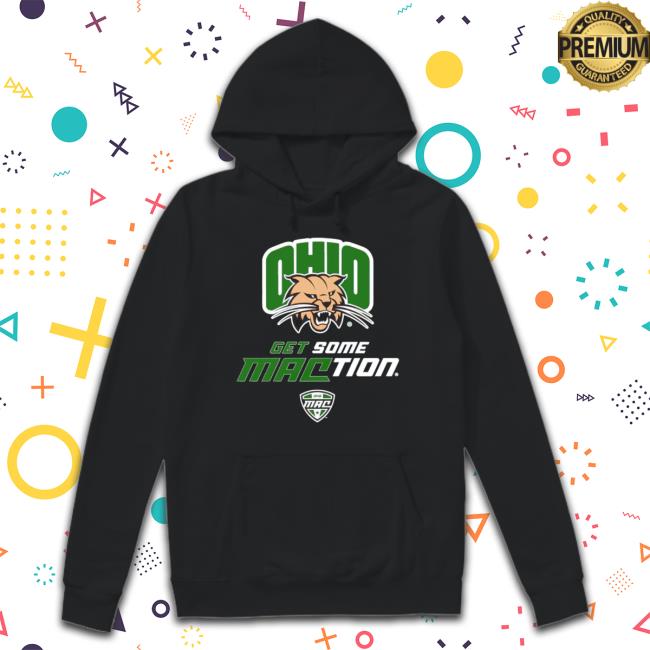 Ohio University Bobcats Ncaa Maction Logo Long Sleeve Shirt Ohio University Bobcats Ncaa Maction Logo Sweatshirt
