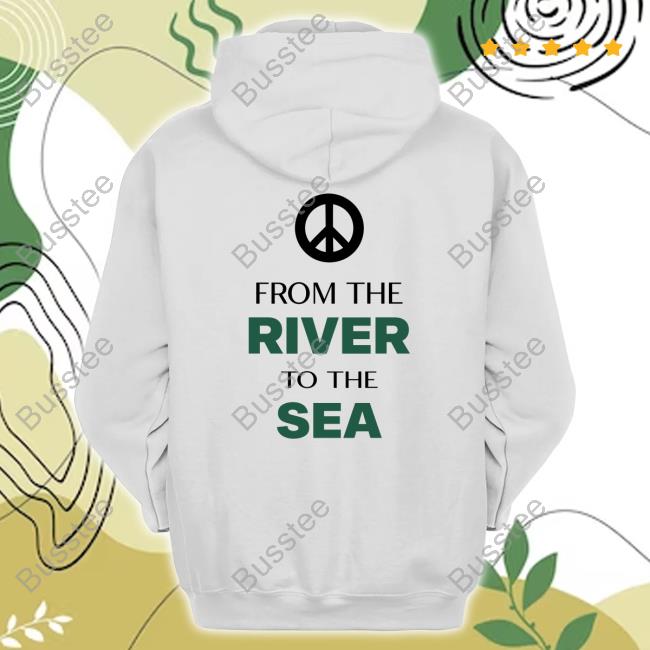 Hananya Naftali Peace Symbol From The River To The Sea Sweatshirt