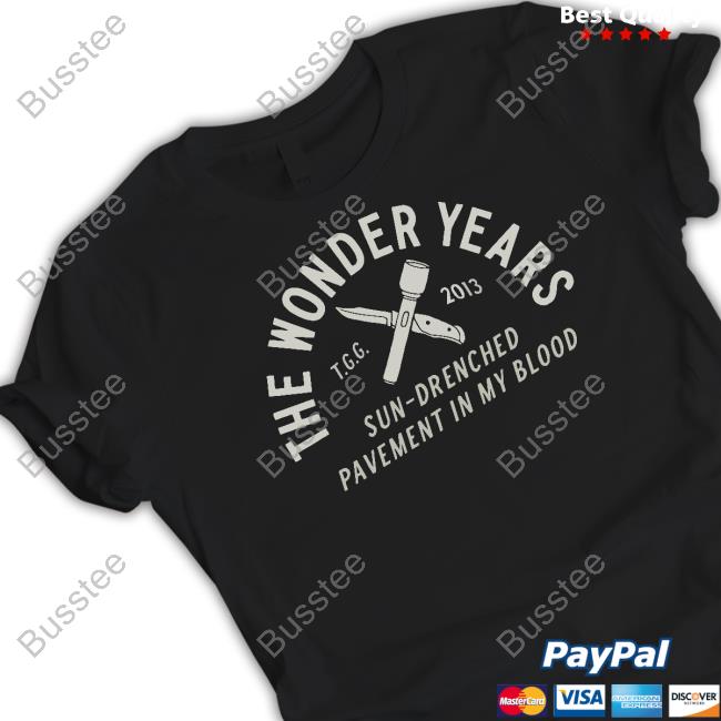 Loneliestplaceonearthrt The Wonder Years Sun Drenched Tee