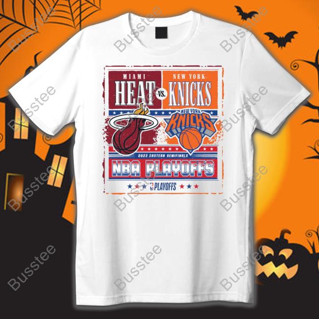 Miami Heat Vs New York Knicks Nba Playoffs 2023 Eastern Semifinals Tee Shirt