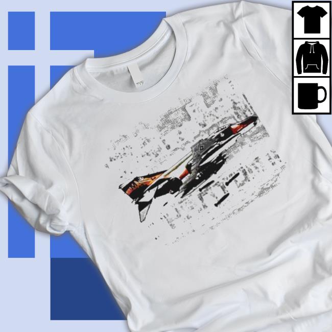 F 4 Phantom II Military Aircraft Shirt