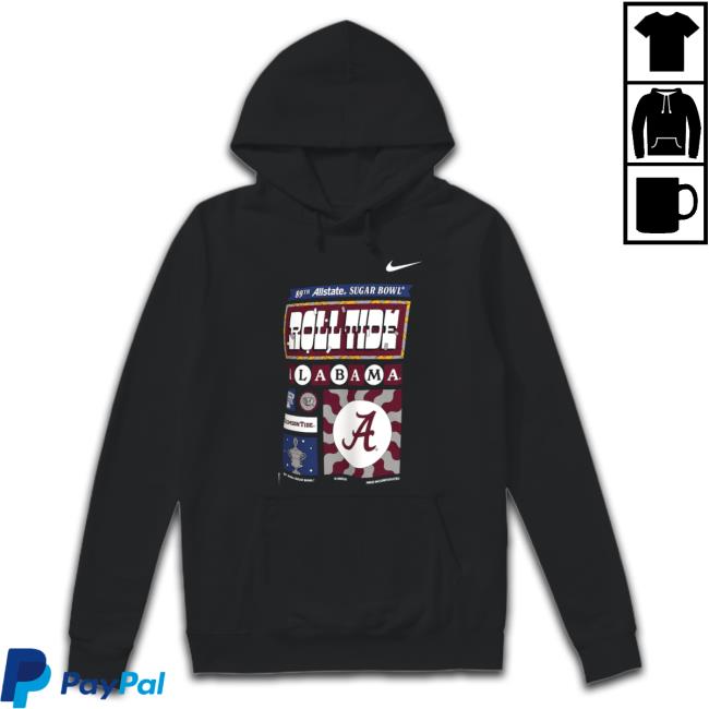 Black Alabama Crimson Tide 2022 Sugar Bowl Mantra Sweatshirt