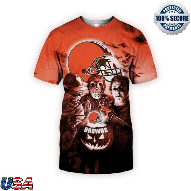 Cleveland Browns Halloween Night Funny Shirt