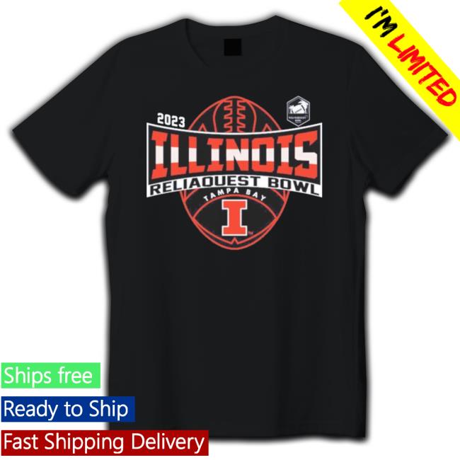 Illinois Football 2023 Reliaquest Bowl Hooded Sweatshirt