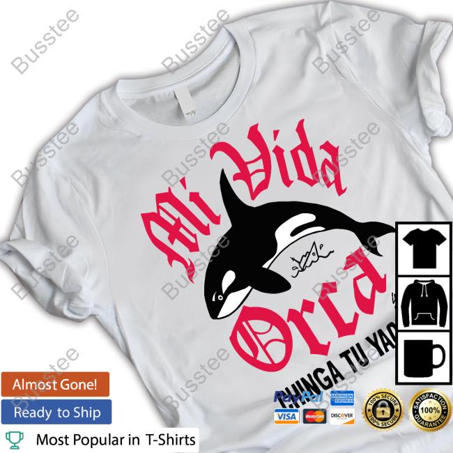 Lalo Alcaraz Shop Mi Vida Orca Chinga Tu Yacht Hoodie