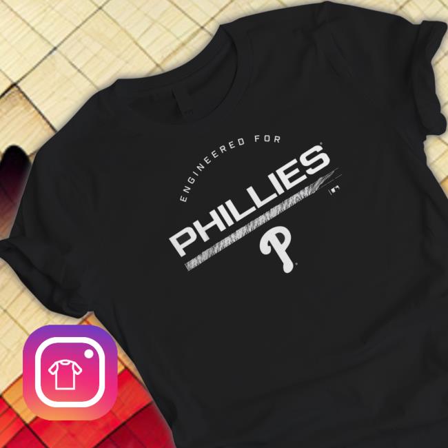Phillies Team Engineered Performance Crewneck Sweatshirt