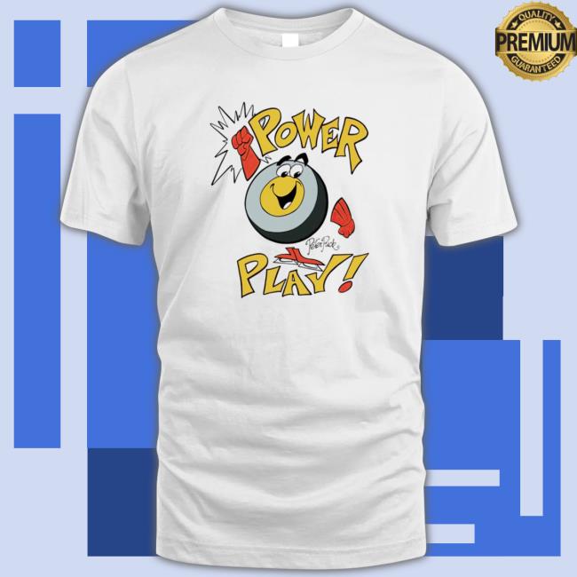 Peter Puck Power Play Hockey Hooded Sweatshirt Peter Puck Power Play Hockey Shirt