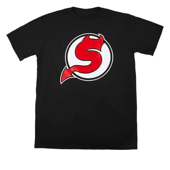 Official Silversteinmusic Merch Silverstein X Nj Devils Hoodied Sweatshirt