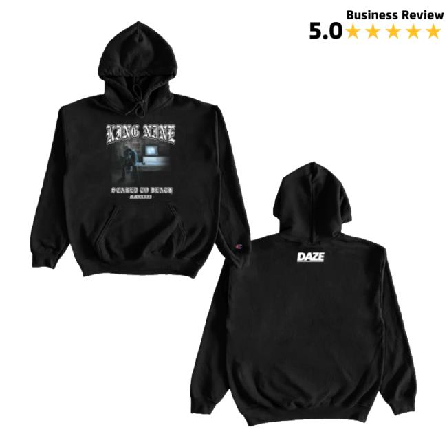 Trending Daze-Style Merch Store King Nine - Scared To Death Champion Unisex Sweatshirt Daze-Style Shop