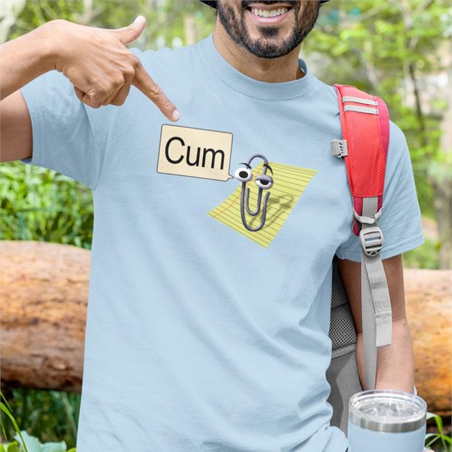 Cum Clippy Tee Shirt