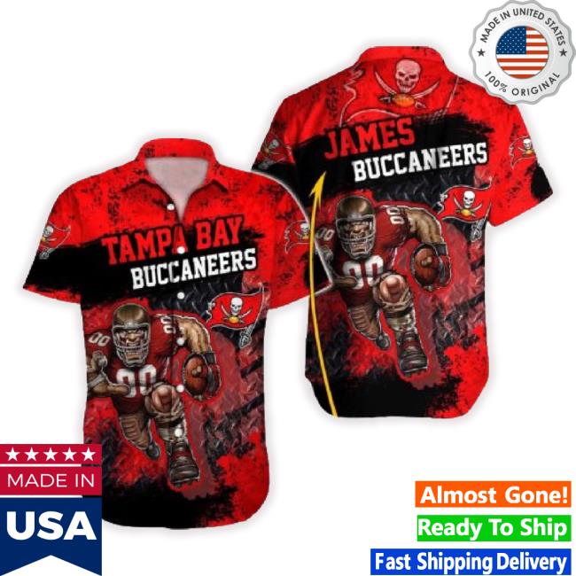 Trending Tampa Bay Buccaneers Mascot 3D Printed Summer Hawaiian Shirts