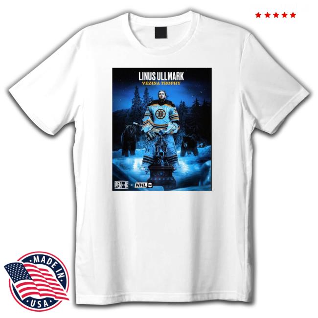 Linus Ullmark 2023 Vezina Trophy Winner shirt, hoodie, tank top, sweater and long sleeve t-shirt