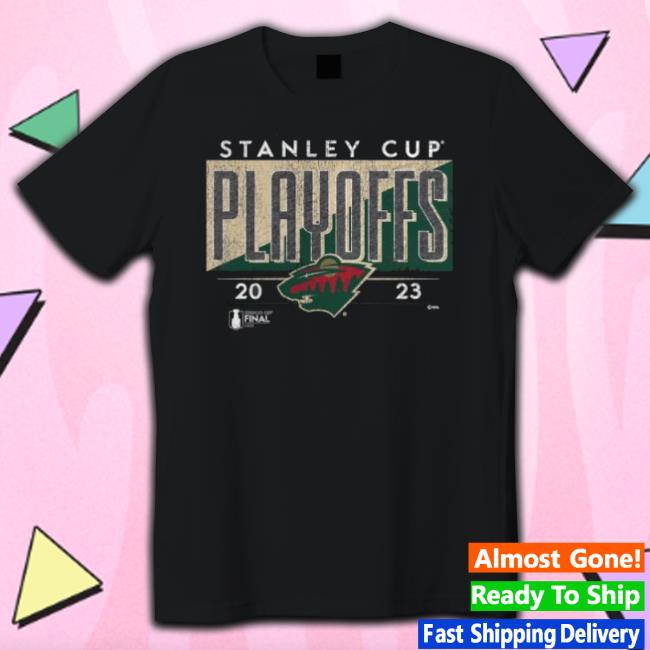 Minnesota Wild 2023 Stanley Cup Playoffs Tri-Blend Shirt