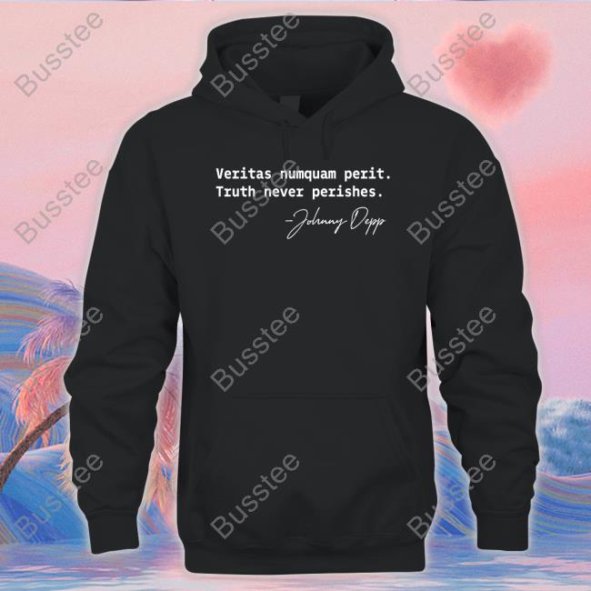 Veritas Numquam Perit Truth Never Perishes Johnny Depp Shirt