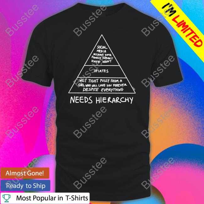 Opiates Needs Hierarchy Sweatshirt