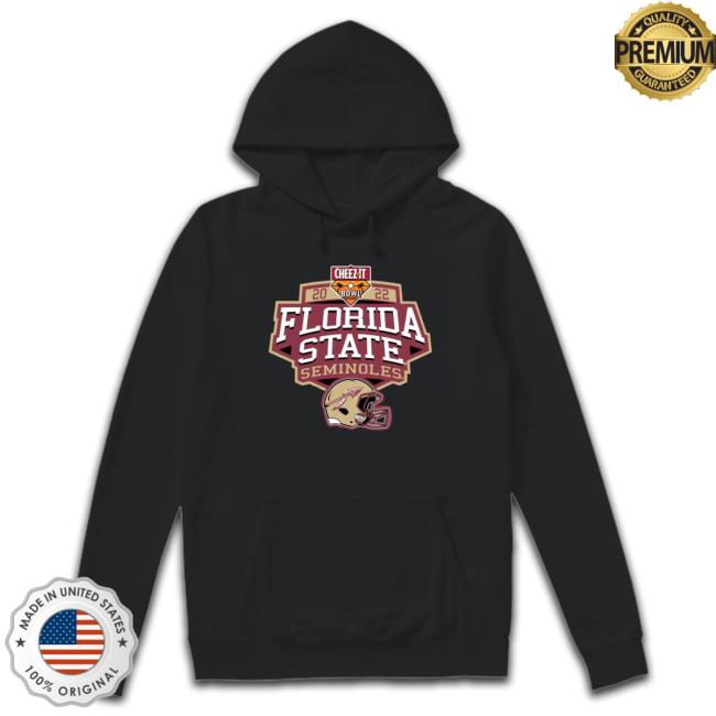 Florida State Seminoles 2022 Cheez-It Bowl Shirt Florida State Seminoles 2022 Cheez-It Bowl Hooded Sweatshirt
