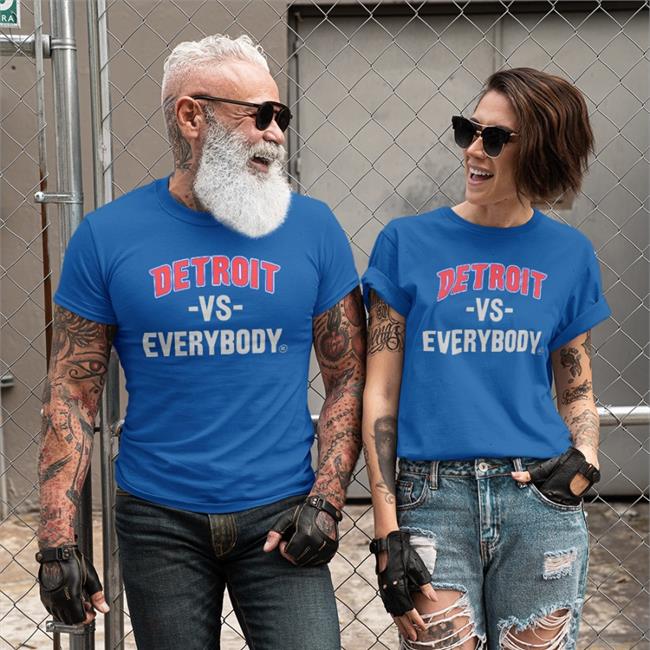 Detroit Vs Everybody T Shirts Detroitpistons