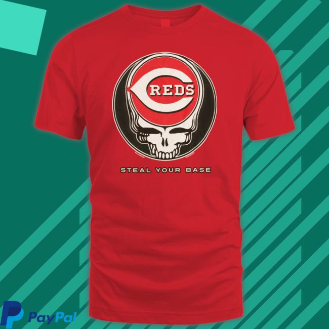 Grateful Dead Cincinnati Reds Steal Your Base Sweaters