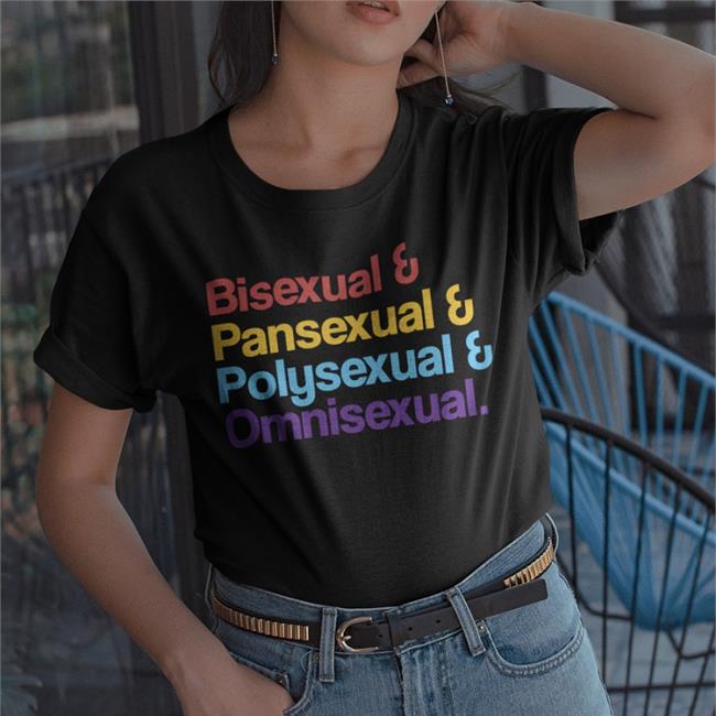 Bisexual Pansexual Polysexual Omnisexual Hoodie