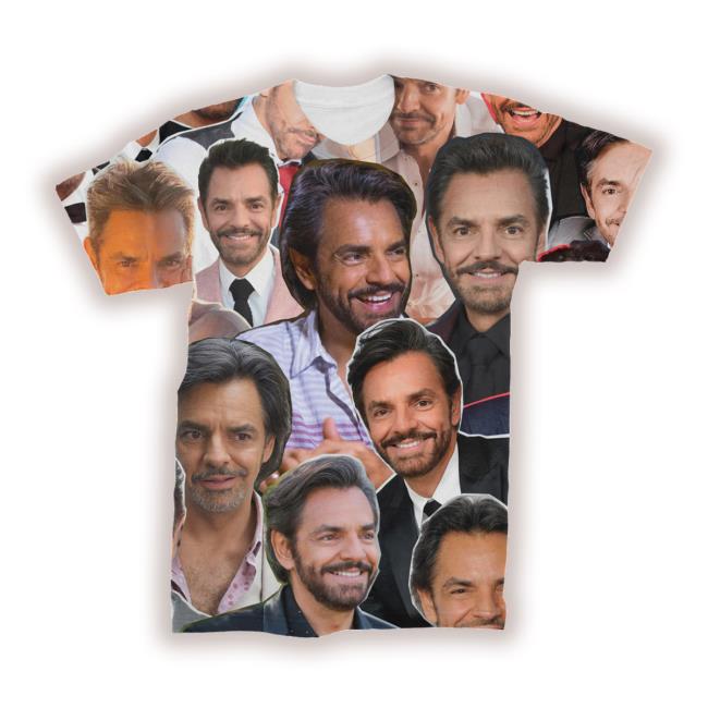 Official Eugenio Derbez Photo Collage Tee Shirts