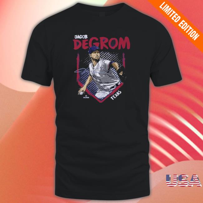 Official Jacob Degrom Texas Base Signature shirt