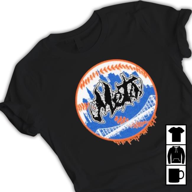 New York Mets Deathcore Logo Shirt
