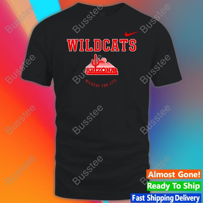 Wildcats Arizona Wildcat For Life T Shirt Scooby Wright III