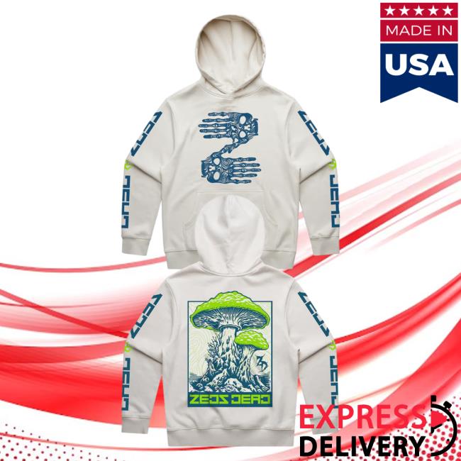 Official Zeds Dead Merch Zeds Dead - Obey - Relaxed Hoody Natural ZedsDead