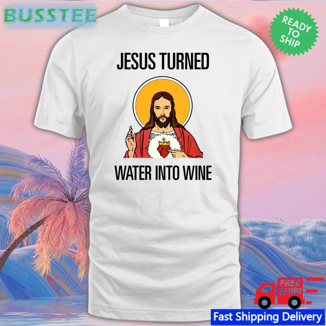 Jay #Randomactofcoolness Jesus Turned Water Into Wine But I Turned My Teammate Into The Wall Long Sleeve Tee