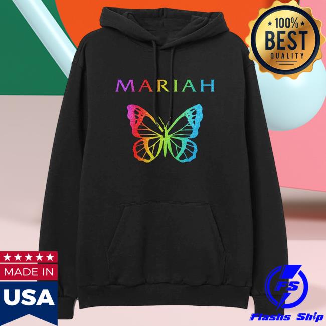 Official Mariah Carey Merch Store Shop Butterfly Hooded Sweatshirt MariahCarey