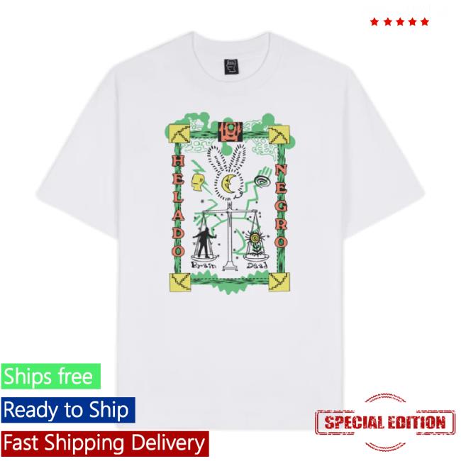 Original We Are Brain Dead Merch Store Brain Dead X Helado Negro Unisex Sweatshirt - White Wearebraindead Shop