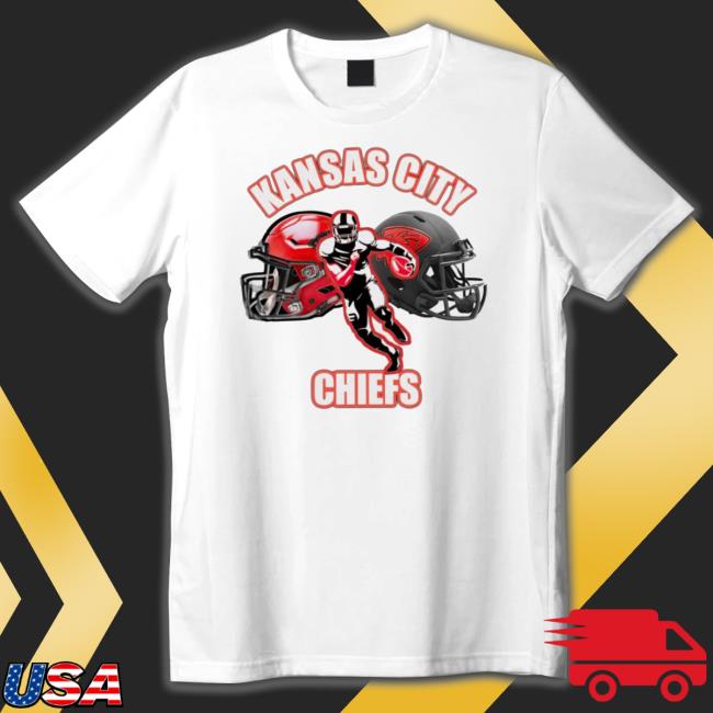 Kansas City Chiefs Player Helmet Crewneck Sweatshirt Kansas City Chiefs Player Helmet tee shirt