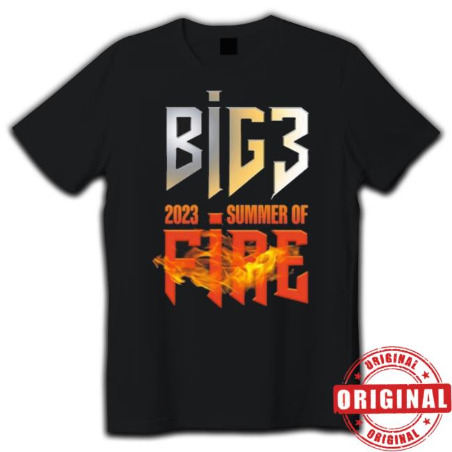 Big3 2023 Summer Of Fire Shirt