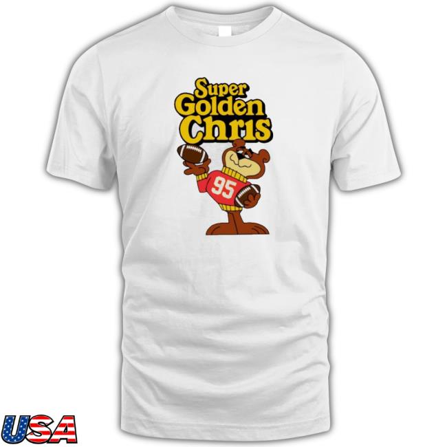 Awesome Super Golden Chris Jones Football Sweaters