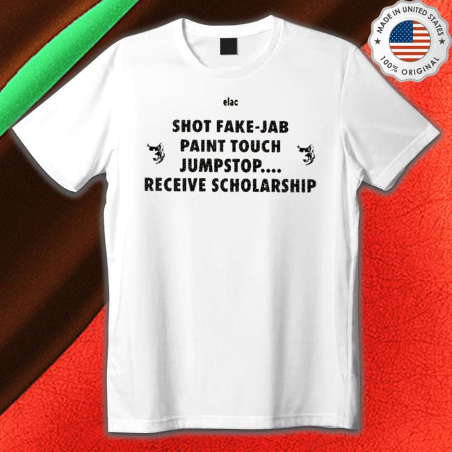 Shot Fake-Jab Paint Touch Jump Stop Receive Scholarship Long Sleeve Shirt