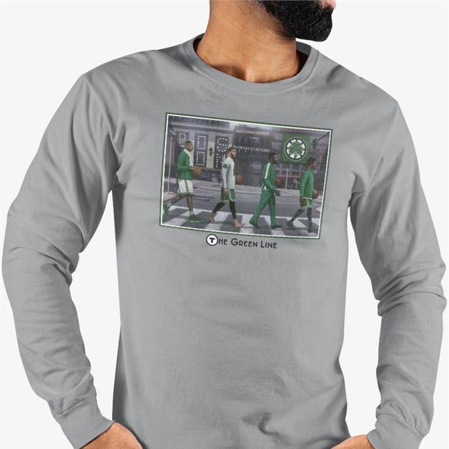 Fanfavorite Merch Boston Celtics The Green Line '22 Shirt Rogueinfluence