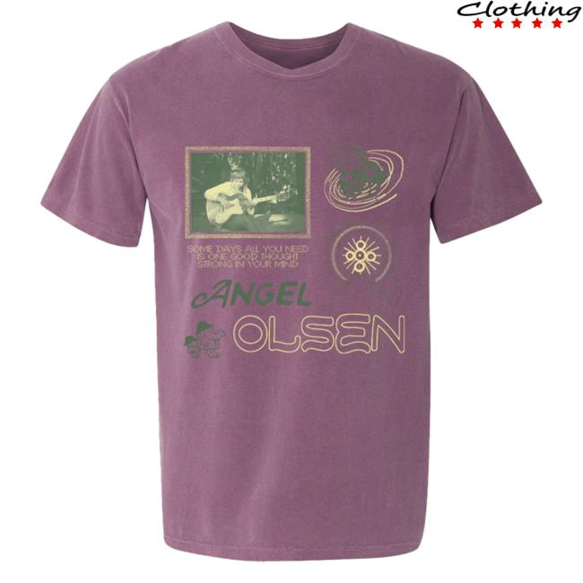 Official Hello Merch Angel Olsen Lights Out Tshirt AngelOlsen HelloMerch