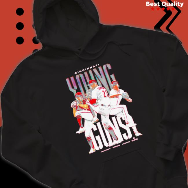 Official Young Guns Cincinnati Ashcraft Greene And Lodolo Shirt Official Young Guns Cincinnati Ashcraft Greene And Lodolo shirt