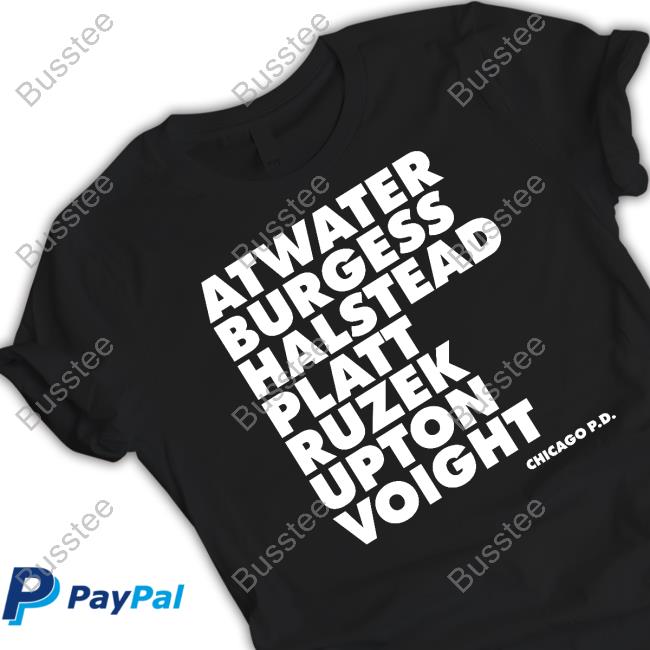 Laroyce Wearing Atwater Burgess Halstead Platt Ruzek Upton Voight Tee Shirt