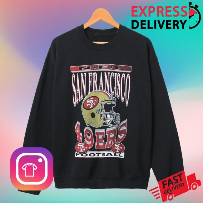 Official Junk Food Apparel Clothing Store Shop Junkfoodclothing San Francisco 49ers Football Helmet Flea Market Crew