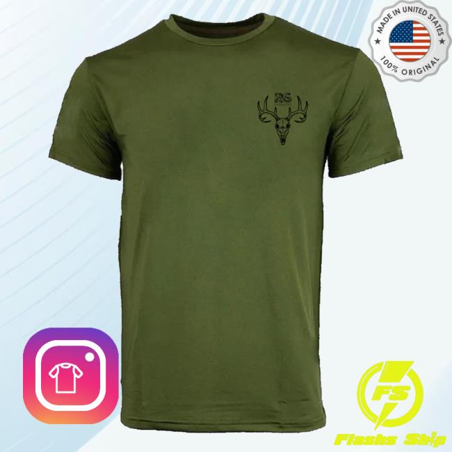 Kendallgrayoutdoors Kg Green Left-Chest Deadhead Hoodie